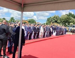 ПОЧЕЛА СВЕЧАНОСТ ПОВОДОМ ПОЧЕТКА ИЗГРАДЊЕ ДИОНИЦЕ АУТО-ПУТА БИЈЕЉИНА-БРЧКО