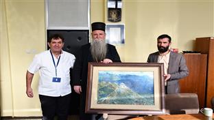 Подгорица - СПЦ - митрополит Јоаникије уручио донацију Дому здравља у Колашину