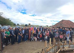 Република Српска - Лопаре - освештан крст и земљиште за нову цркву