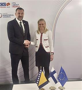 БиХ - Министарство иностраних послова -Скопље-  Конаковић,Валтонен
