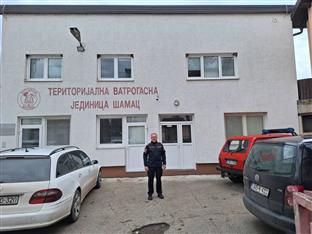 Република Српска - Шамац - ватрогасци - Миловановић