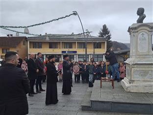 Република Српска - Mркоњић Град - споменик краљу Петру  Мркоњићу- обиљежавање