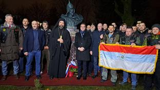 Црна Гора - Русија -  Биста Светог кнеза Александра Невског