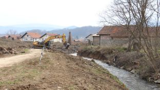 Зворник - регулација корита ријеке Хоче