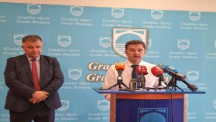 Мостар - конференција за новинаре - Кордић,Марић