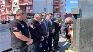 Бијељина - полагање вијенаца