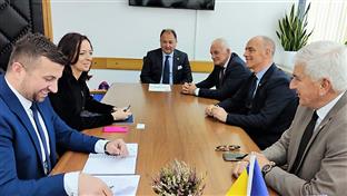 Сарајево - Дубравка Бошњак са представницима Олимпијског одбора БиХ 