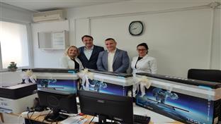 Требиње - "М:тел" - донација - три телевизора за Болницу Tребиње