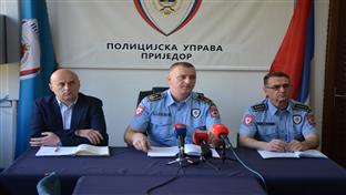 Приједор -  Полицијска управа - конференција за новинаре