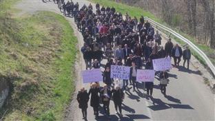 Звечан - протестна шетња