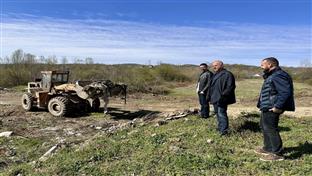 Приједор - санација дивље депоније у насељу Балтин Баре