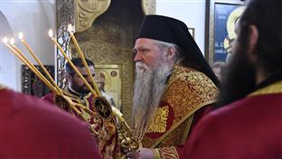 Подгорица -  митрополит црногорско-приморски Јоаникије - Цетињски манастир