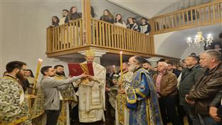 Мостар - васкршња поноћна литургија у Старој цркви