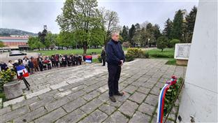 Добој -  обиљежено 78 година од ослобођења града од фашистичке окупације у Другом свјетском рату