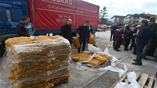 Пале - подјела сјеменских пакета