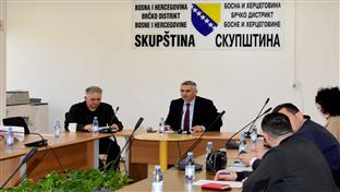 Брчко - сједница Скупштине дистрикта - припремни састанак