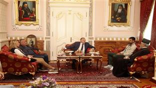 Бањалука - Додик и Ђоковић посјетили епископа бањалучког Јефрема