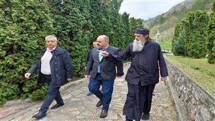 Вишеград - Ђуревић  - посјета Манастиру Успења Пресвете Богородице у Добруну