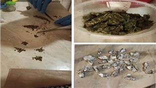 Добој - Полицијска управа - пронађена марихуана и сјеменке индијске конопље