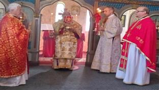 Соколац - митрополит Хризостом - литургија 