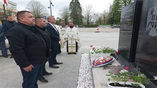 Котор Варош - Дан општине - полагање вијенаца на спомен-обиљежја