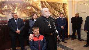 Бањалука - изложба "Бог и човјек" проте Војислава Воје Билбије