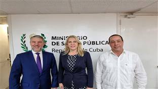 Сарајево - Цвијановићева са министром јавног здравља Кубе