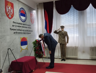 Бањалука - Дан Војске -Додик - полагање вијенаца
