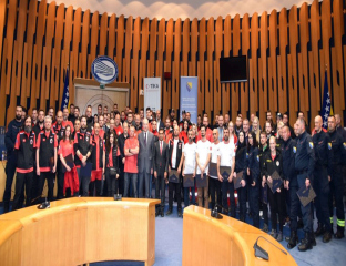 Сарајево - уручени сертификати спасиоцима