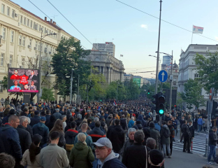 Београд - протестни скуп "Србија против насиља"