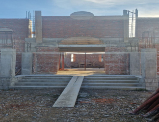 Козарска Дубица - СПЦ -храм у Међувођу -радови