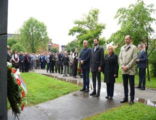 Приједор - Дан града - полагање вијенаца