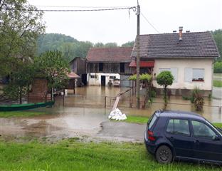 Костајница - поплава