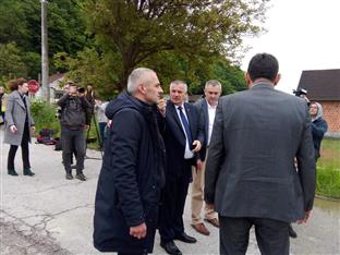 Нови Град - Вишковић обишао поплвљена подручја