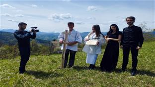 Источно Сарајево - Снимање арт документарног филма "Чекајући крст"