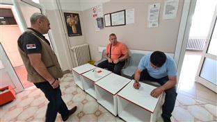 Добој - ветерани Удружења "65. заштитни моторизовани пук"- акција давања крви