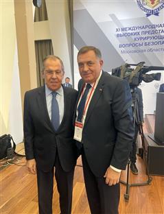 Русија - Москва - Додик, Лавров