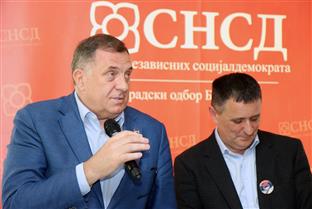 Челинац - СНСД - Додик 