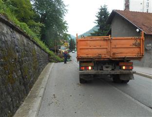 Република Српска - Сребреница - уклањање клизишта