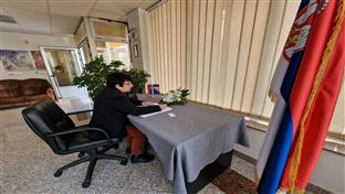 Сарајево - Амбасада Србије - књига жалости