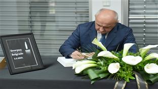 Бањалука - Конзулат Србије - Ђокић се уписао у књигу жалости