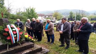 Нови Град - полагање вијенаца  - обиљежен 9. мај - Дан побједе над фашизмом