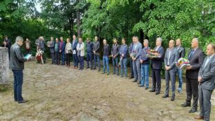 Србац - Дан побједе - полагање вијенаца