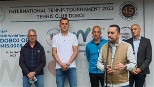 Добој - отворен главни дио ИТФ турнира "Добој опен 2023"
