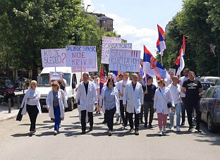 Србија - Космет - Срби - протестна шетња