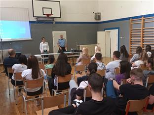 Република Српска - Зворник -Полицијска управа - ученици - предавање