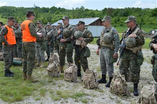 БиХ - Министарство одбране - вјежба на Мањачи