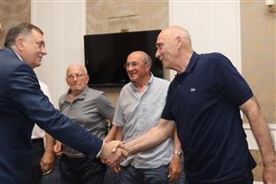 Република Српска - предсједник - пријем - Рукометни клуб "Борац"