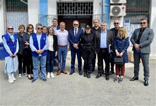 БиХ - Лакета - посјета прихватном центру за мигранте