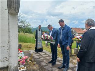 Република Српска - Мркоњић Град - служен парастос погинулим борцима